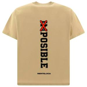 CAMISETA MENTE LOCA (IMPOSIBLE)