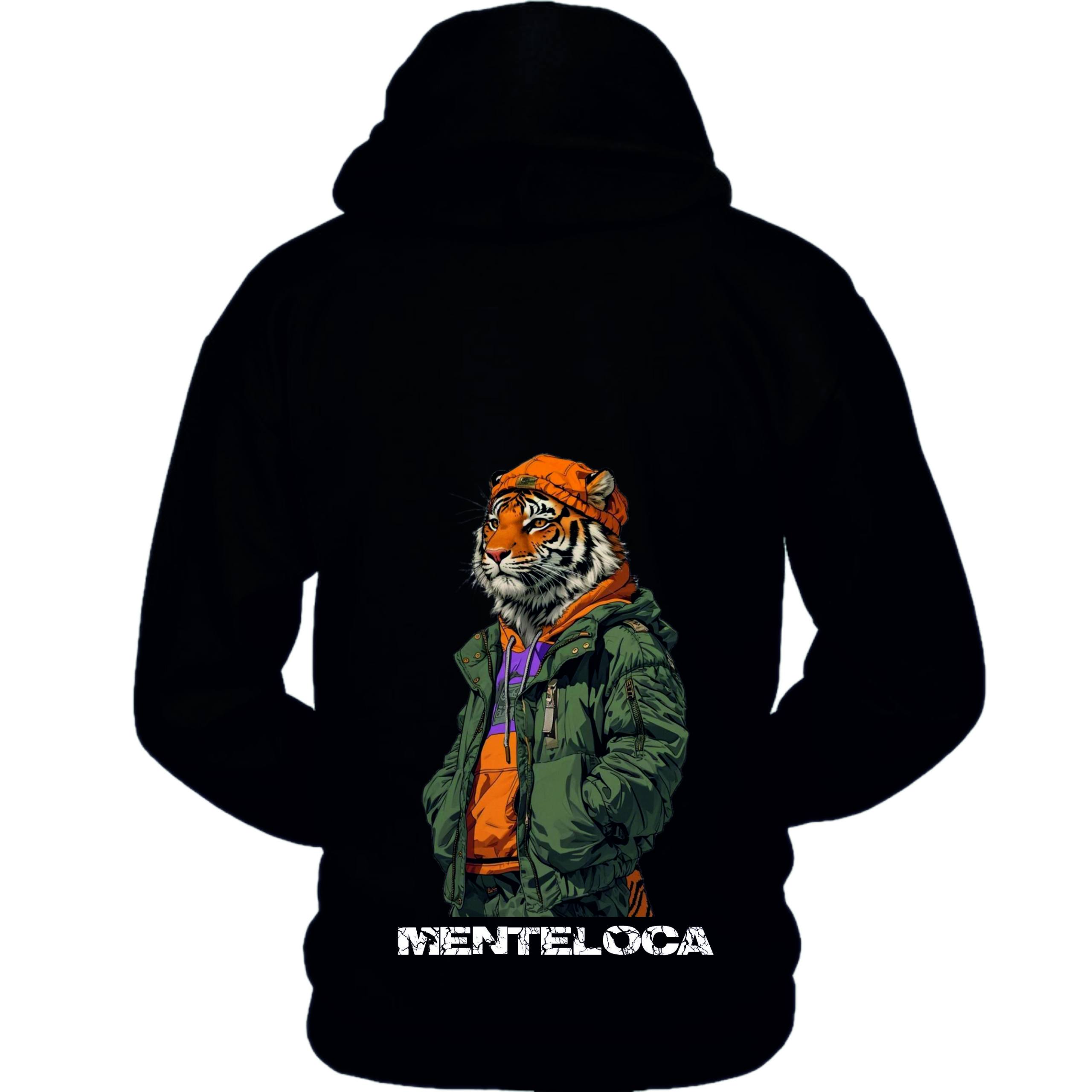 SUDADERA NGR MENTELOCA (TIGRE)