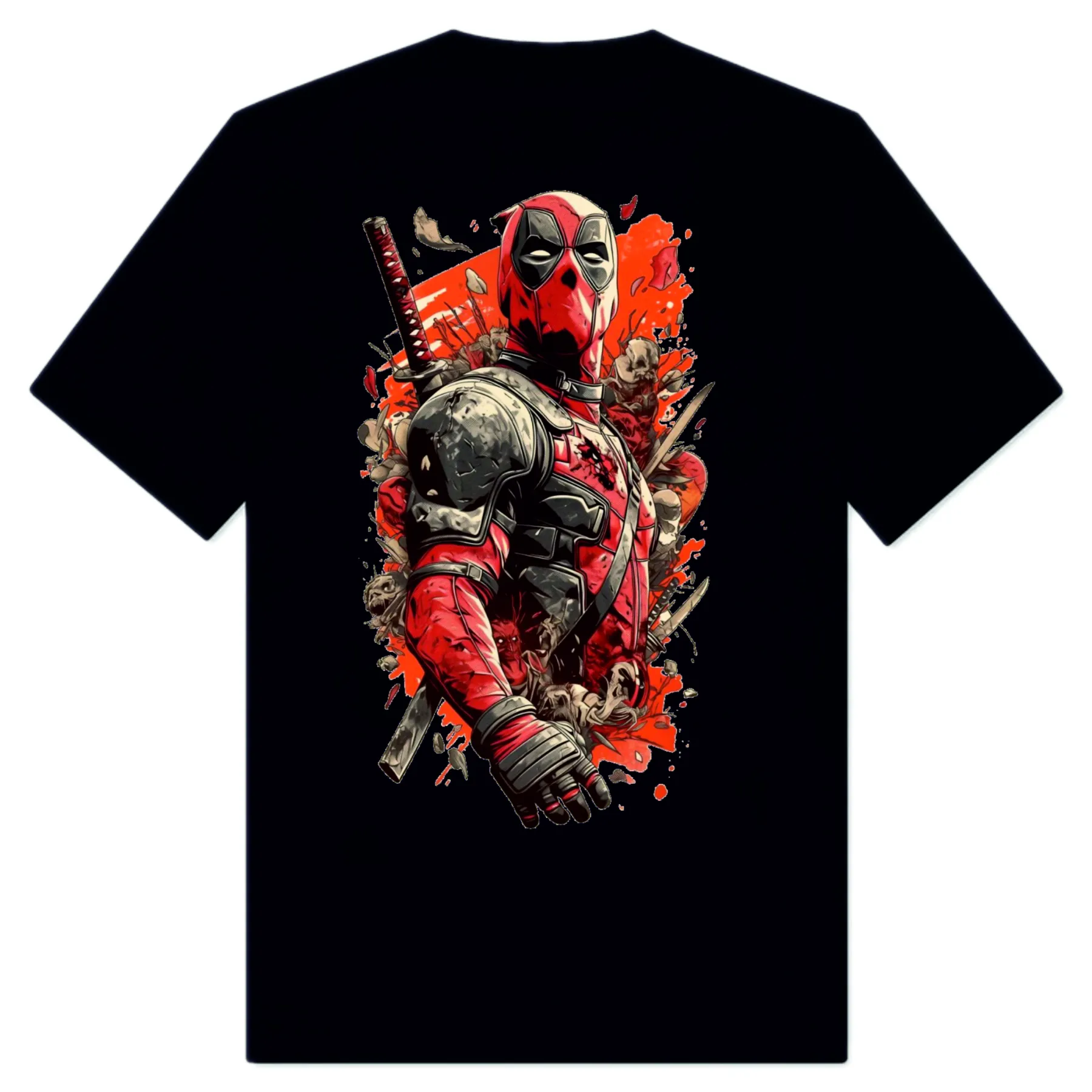 CAMISETA NGR DEADPOOL CAMISETA NGR DEADPOOL