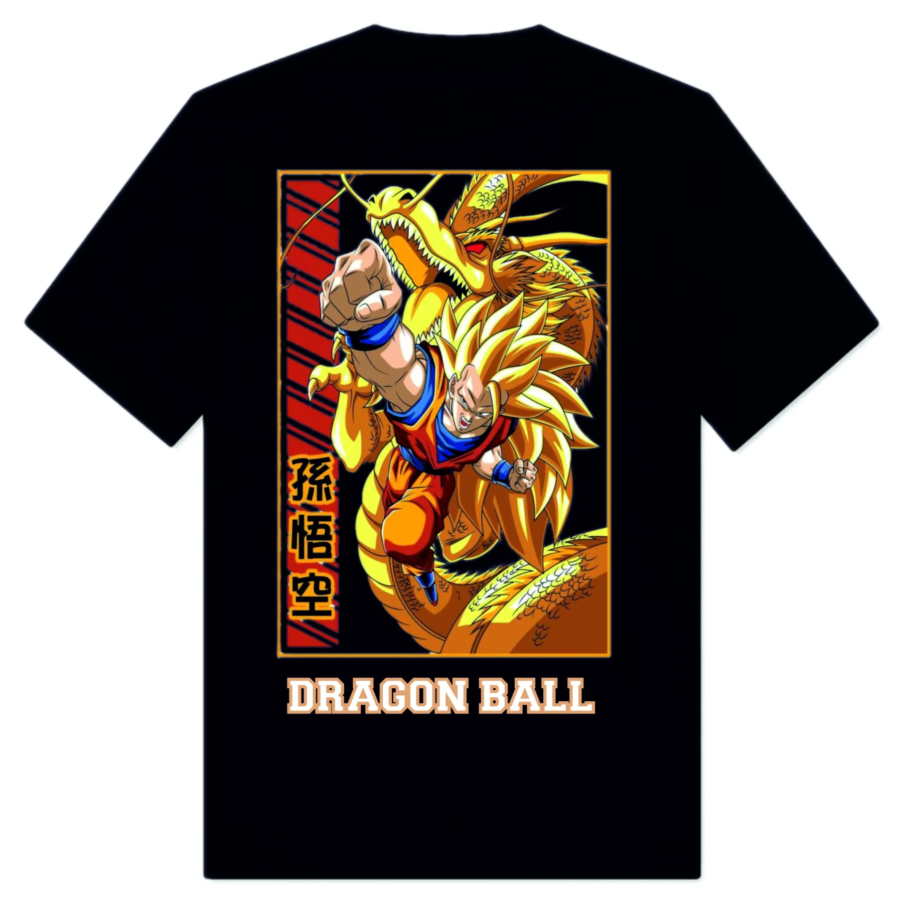 CAMISETA NGR DRAGON BALL 7 CAMISETA NGR DRAGON BALL 7